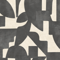 Holden Decor Abstract Angles Cream/Charcoal Wallpaper - 13741