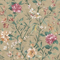 Holden Decor Eastern Horizons Oriental Trail Taupe Wallpaper - 13821