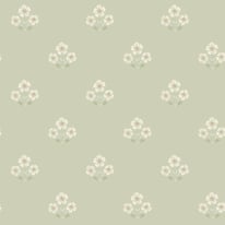 Holden Decor Daisy Floral Motif Sage Wallpaper - 13971