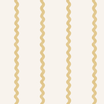 Holden Decor Do The Wiggle Stripe Ochre Wallpaper - 13980