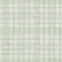 Holden Decor Ivy Watercoloured Plaid Sage Wallpaper - 14000