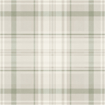 Holden Decor Kirkham Check Green Wallpaper - 14181