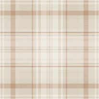 Holden Decor Kirkham Check Orange Wallpaper - 14182