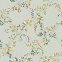 Holden Decor Odyssey Shell Trellis Duck Egg Blue Wallpaper - 14331