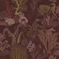 Holden Decor Odyssey Underwater World Berry Wallpaper - 14340