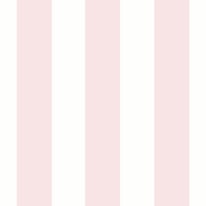 Sassy B Stripe Tease Stripe Pink/Silver Metallic Wallpaper - 187541