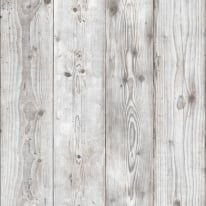 Muriva Timber Planks Grey Wallpaper - 198302