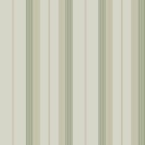 Flat swatch of Galerie Herrgard Stripe in pastel showing the smooth non-woven flat paper surface.