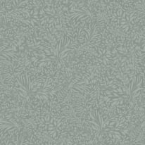 Flat swatch of Galerie Kristina Floral in light green showing the smooth non-woven flat paper surface.