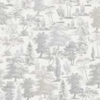 Muriva Oakley Taupe Wallpaper - 201501