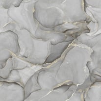Muriva Elysian Marble Black/Gold Metallic Wallpaper - 212512