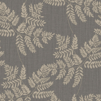 Belgravia Decor Anaya Fern Charcoal Metallic Wallpaper - 2148