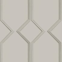 Belgravia Decor Alessia Panel off White Satin Wallpaper - 216