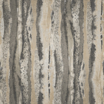 Muriva Soren Industrial Charcoal/Gold Wallpaper - 223303