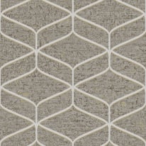 Belgravia Decor Concrete Linear Brown Metallic Wallpaper - 2312