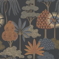 Belgravia Decor Akiko Floral Blue Wallpaper - 2330