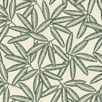 Belgravia Decor Grasscloth Leaf Sage Wallpaper - 2350