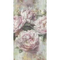 Erismann Guido Maria Snow White Pink/Green Wall Mural - 2552N81