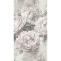 Erismann Guido Maria Snow White Pink/Grey Wall Mural - 2552N82