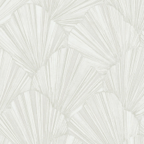 Belgravia Decor Allegra Geometric White Glitter Wallpaper - 33338