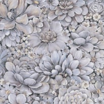 Galerie Eden Flower Garden Ice Blue Wallpaper - 33955