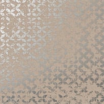 Galerie City Romance Abstract Orange/Silver Grey Metallic Wallpaper 35120 swatch view showing colors.
