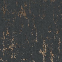Galerie City Romance Industrial Black/Rose Gold Metallic Wallpaper 35146 swatch showing dark tones.
