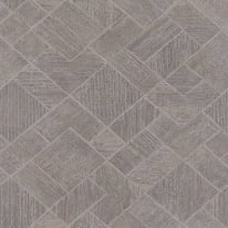 Galerie Odyssey Wood Mosaic Design Silver/Grey Metallic Wallpaper - 35511