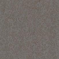 Galerie Odyssey Vintage Floral Grey/Copper Metallic Wallpaper - 35534