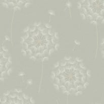 Holden Decor Allora Dandelion Sage Metallic Wallpaper - 36259