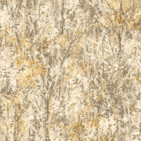 Holden Decor Rhapsody Verdant Trees Orange Wallpaper - 36365