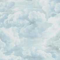 Michalsky Living Cloud Motif White/Blue Wallpaper - 39985-3