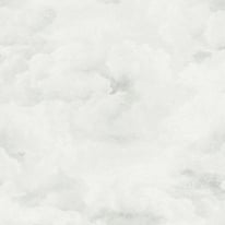 Michalsky Living Cloud Motif White/Light Grey Wallpaper - 39985-5
