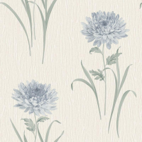 Belgravia Decor Tiffany Bella Floral Blue Wallpaper - 41344
