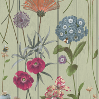 Belgravia Decor Botanist Floral Sage Multi Wallpaper - 4773