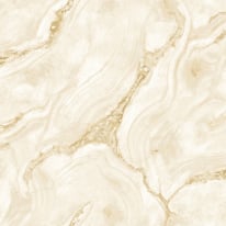 Rasch Palmetto Marble Natural/Gold Glitter Metallic Wallpaper - 529425