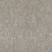 Close-up material sample of the Rasch Luminara Sienna 538335 design showing the silver grey texture and soft metallic details.