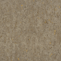 Close-up material sample of the Rasch Luminara Sienna 538342 design showing the gold texture and soft metallic details.