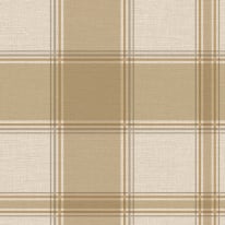 Belgravia Decor Carmella Hessian Check Sand Wallpaper - 7158