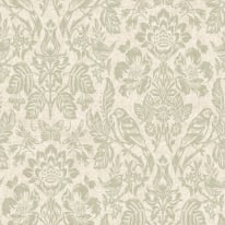 Holden Decor Hawthorn Meadow Sage Metallic Wallpaper - 76001