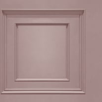 Belgravia Decor Oliana Wood Panel 3D Effect Pink Wallpaper - 8488
