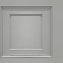 Belgravia Decor Oliana Wood Panel 3D Effect Grey Wallpaper - 8492