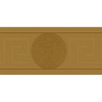 Versace Greek Key Gold Wallpaper Border - 93522-2