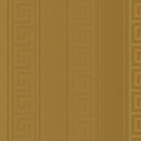 Versace Greek Key Stripe Gold Wallpaper - 93524-2