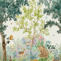 Holden Decor Forest Friends Multicoloured Wall Mural - 99380