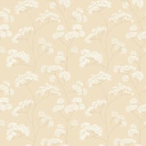 Hoopla Walls Elderflower Trail Barley Wallpaper - HWA1398W