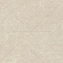 Grandeco Omaru Danillo Geometric Natural Glitter Wallpaper - A68203