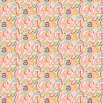 Ohpopsi Squiggle Coral/Twist Wallpaper - ABS50125W