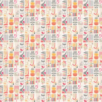 Ohpopsi Snip Snip Tulip/Smoke Wallpaper - ABS50129W