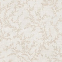 Flat swatch of AS Creation Delicate Leaf Trail 79090-1 showing the detailed light textured surface.